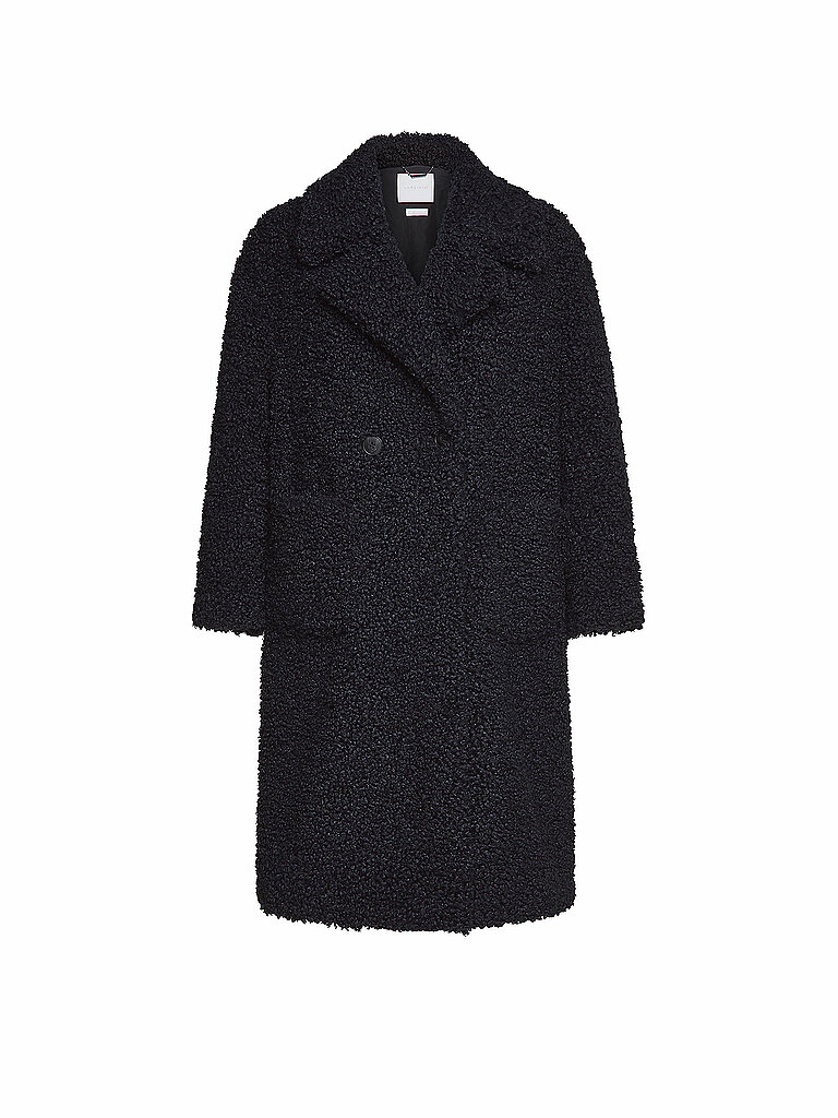 RICH & ROYAL Jacke in Felloptik dunkelblau | 34 von RICH & ROYAL