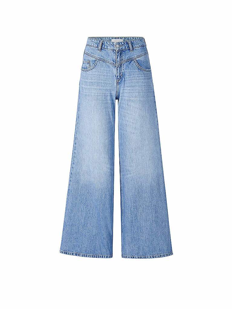 RICH & ROYAL Jeans Flared Fit  hellblau | 27/L32 von RICH & ROYAL