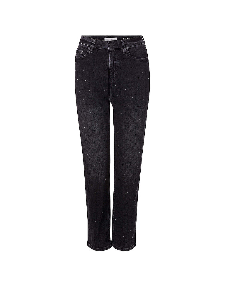 RICH & ROYAL Jeans Straight Fit schwarz | 28/L32 von RICH & ROYAL