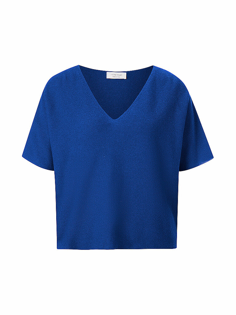 RICH & ROYAL Pullover  blau | M von RICH & ROYAL