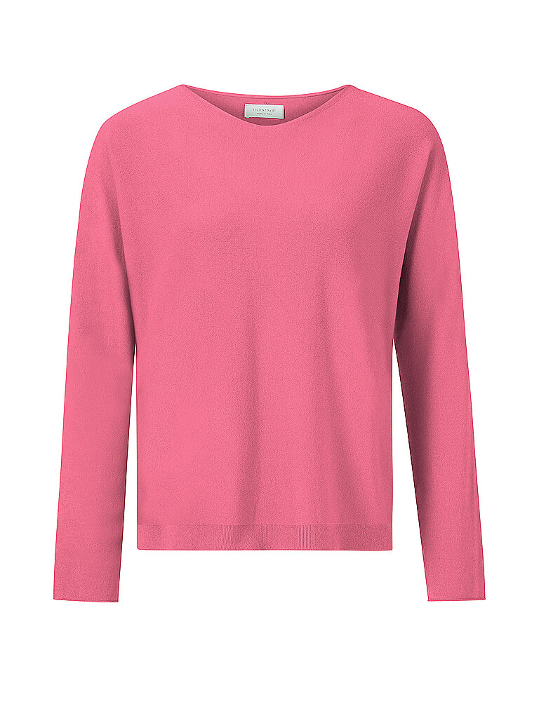 RICH & ROYAL Pullover pink | L von RICH & ROYAL