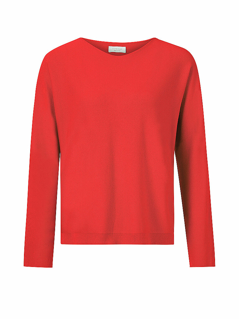 RICH & ROYAL Pullover rot | S von RICH & ROYAL