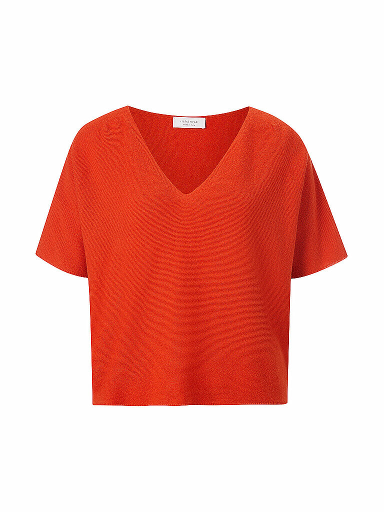 RICH & ROYAL Pullover  rot | XL von RICH & ROYAL