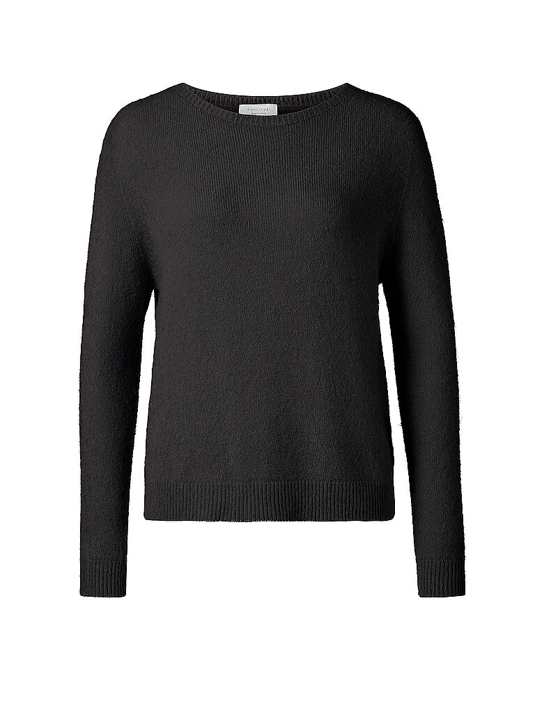 RICH & ROYAL Pullover  schwarz | M von RICH & ROYAL