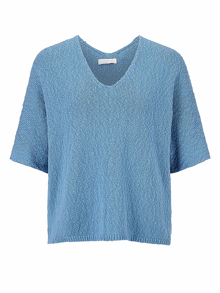 RICH & ROYAL T-Shirt Boxy Fit blau | L von RICH & ROYAL