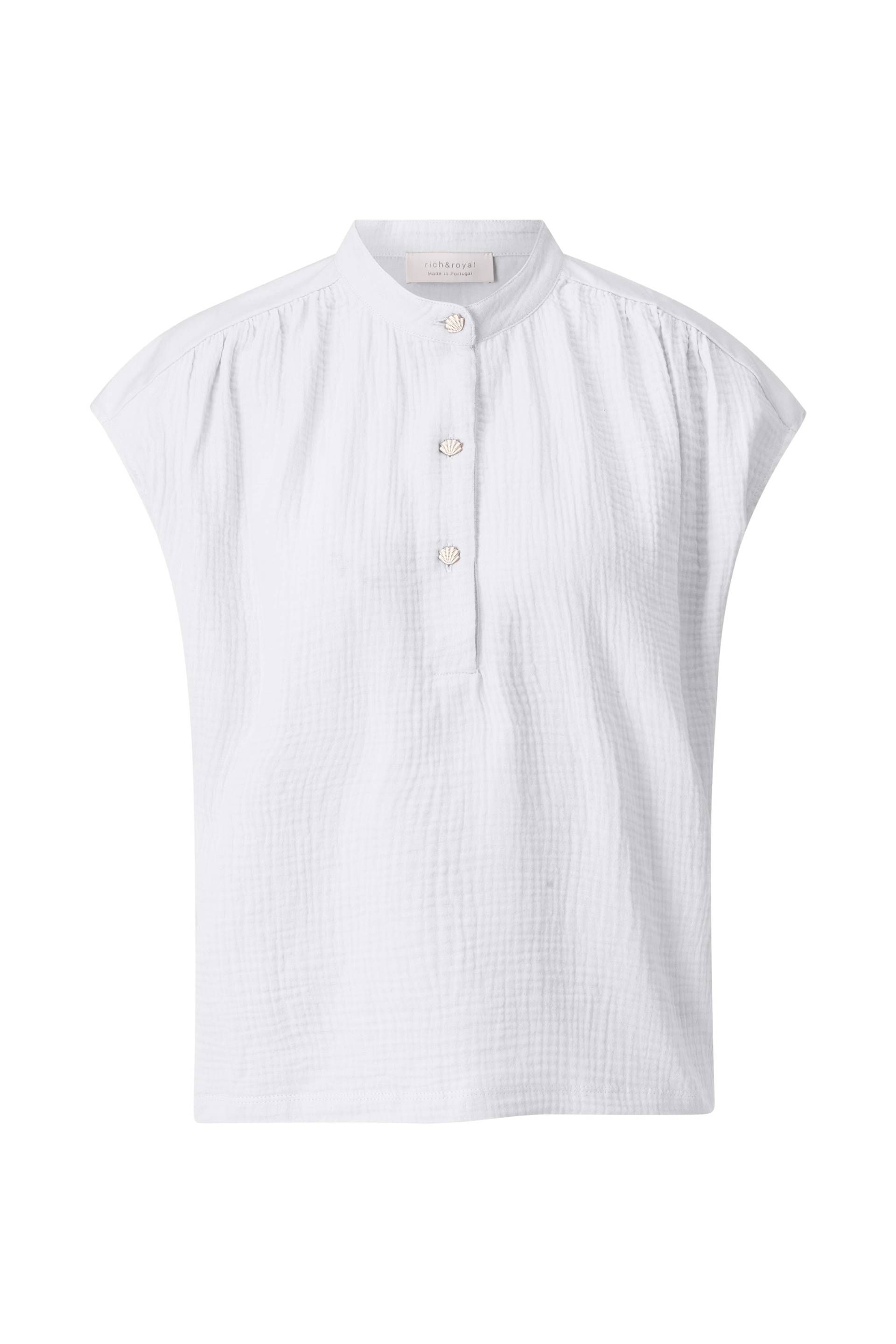 RICHROYAL Blusenshirt, Mit Raffungen von RICHROYAL