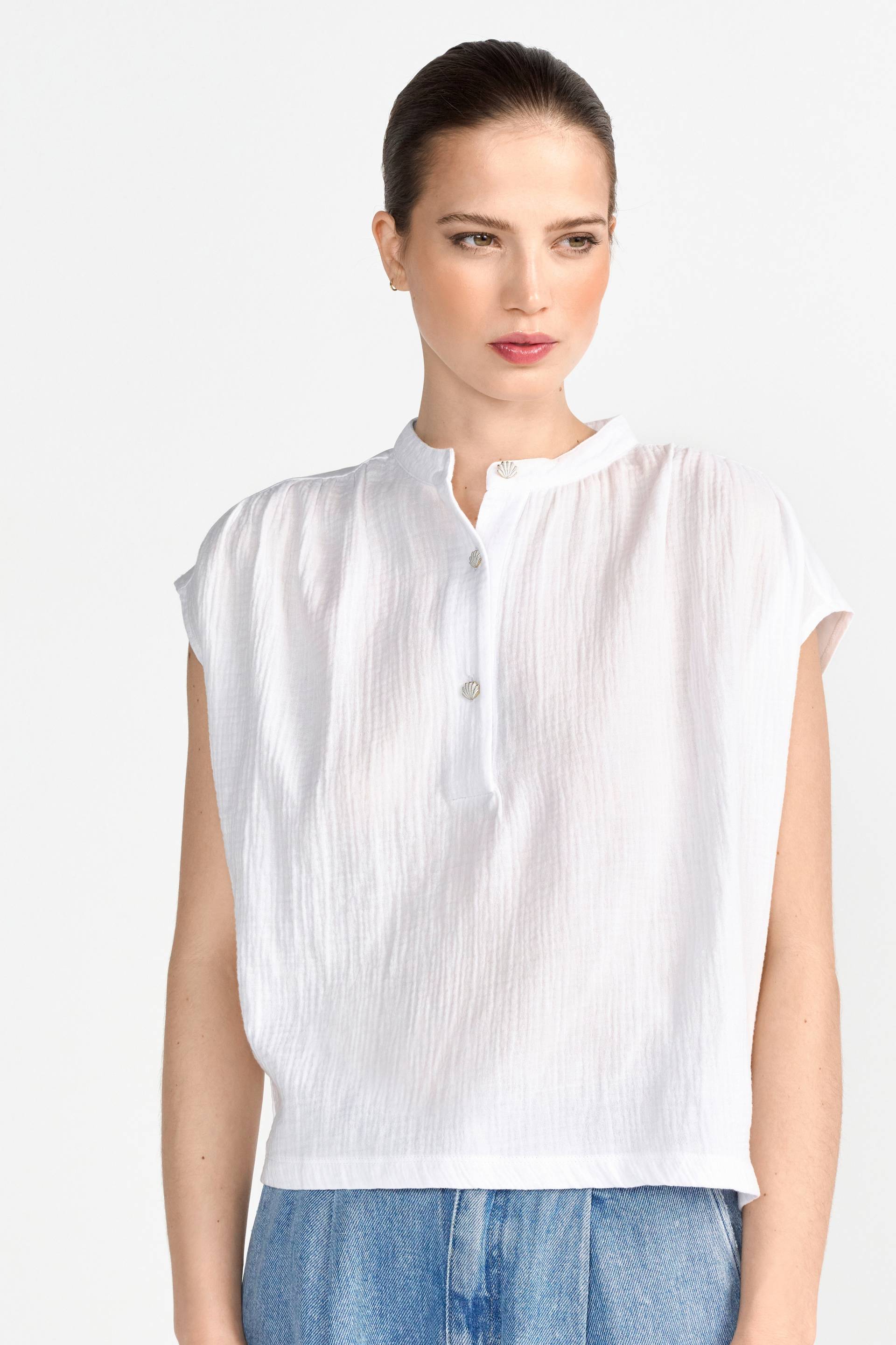 RICHROYAL Blusenshirt, Mit Raffungen RICHROYAL Blusenshirt, Mit Raffungen von RICHROYAL
