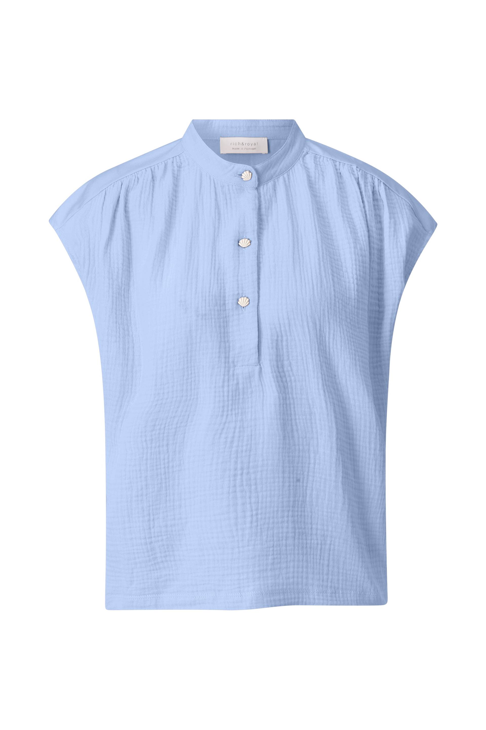 RICHROYAL Blusenshirt, Mit Raffungen von RICHROYAL