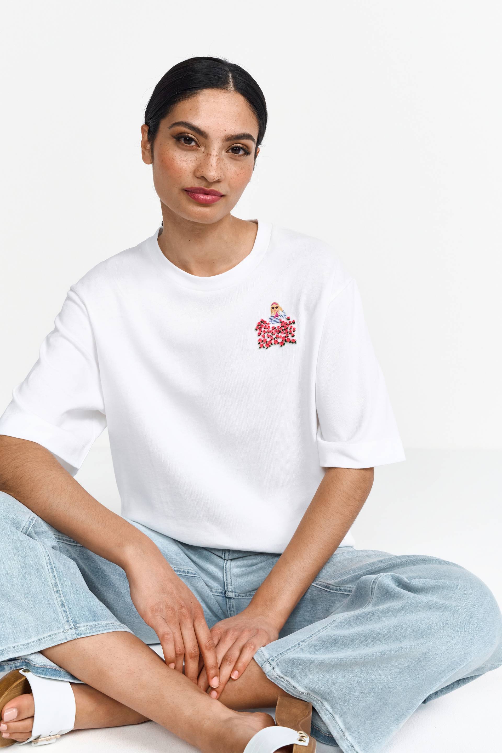 RICHROYAL Kurzarmshirt, Mit Rundhalsausschnitt RICHROYAL Kurzarmshirt, Mit Rundhalsausschnitt von RICHROYAL