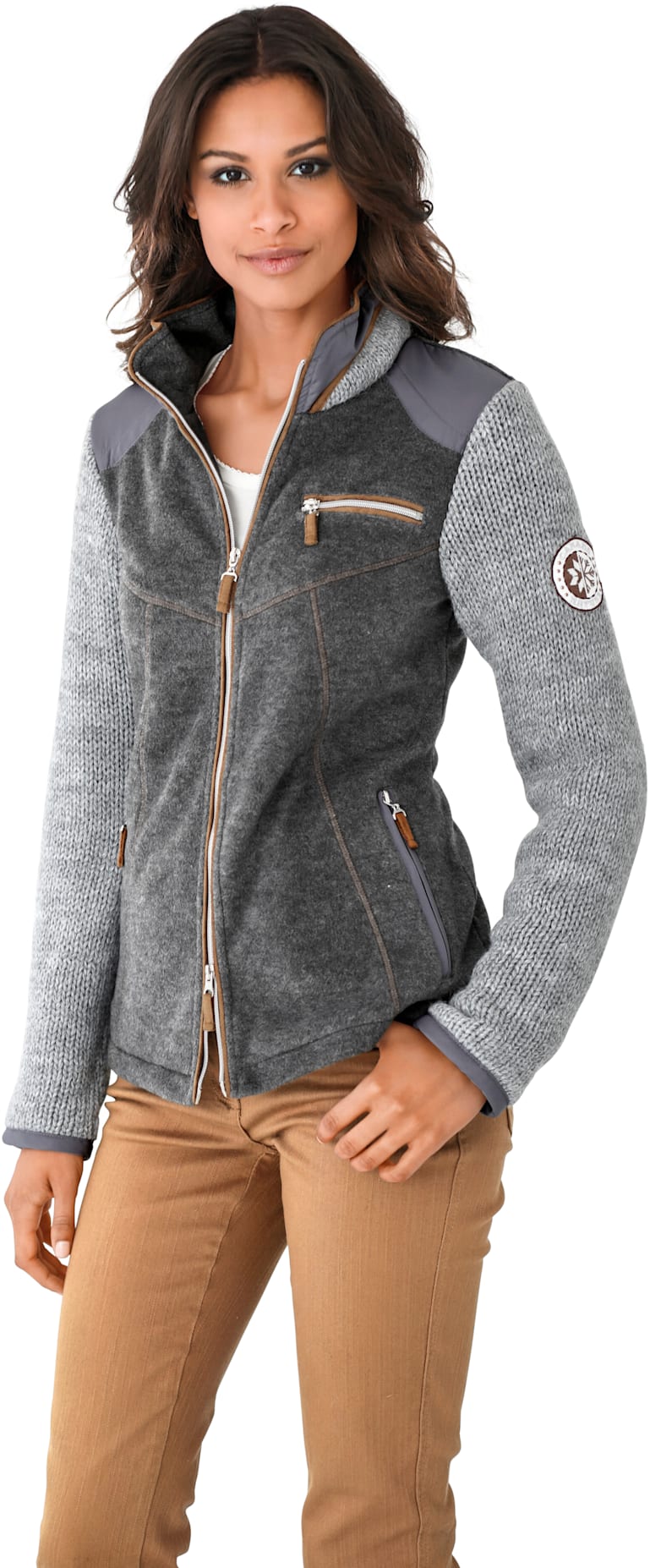 RICK CARDONA by heine Shirtjacke »Sweatjacke«, (1 tlg.) von RICK CARDONA by heine