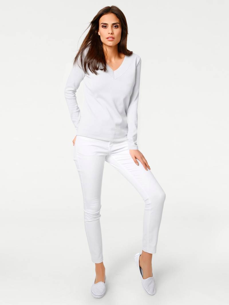 heine Strickpullover »V-Pullover« von heine
