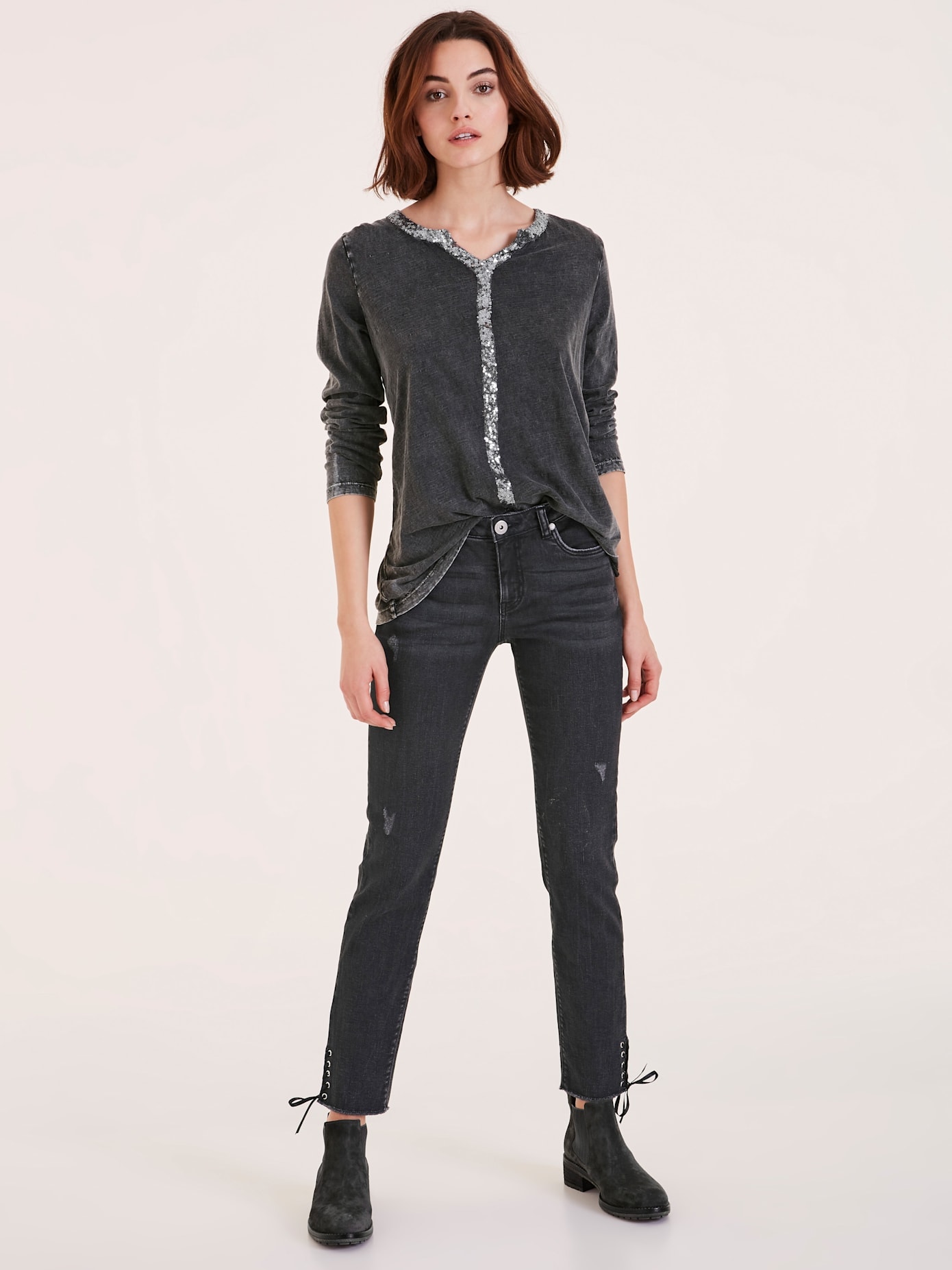 heine Langarmshirt »Shirt«, (1 tlg.) heine Langarmshirt »Shirt«, (1 tlg.) von heine