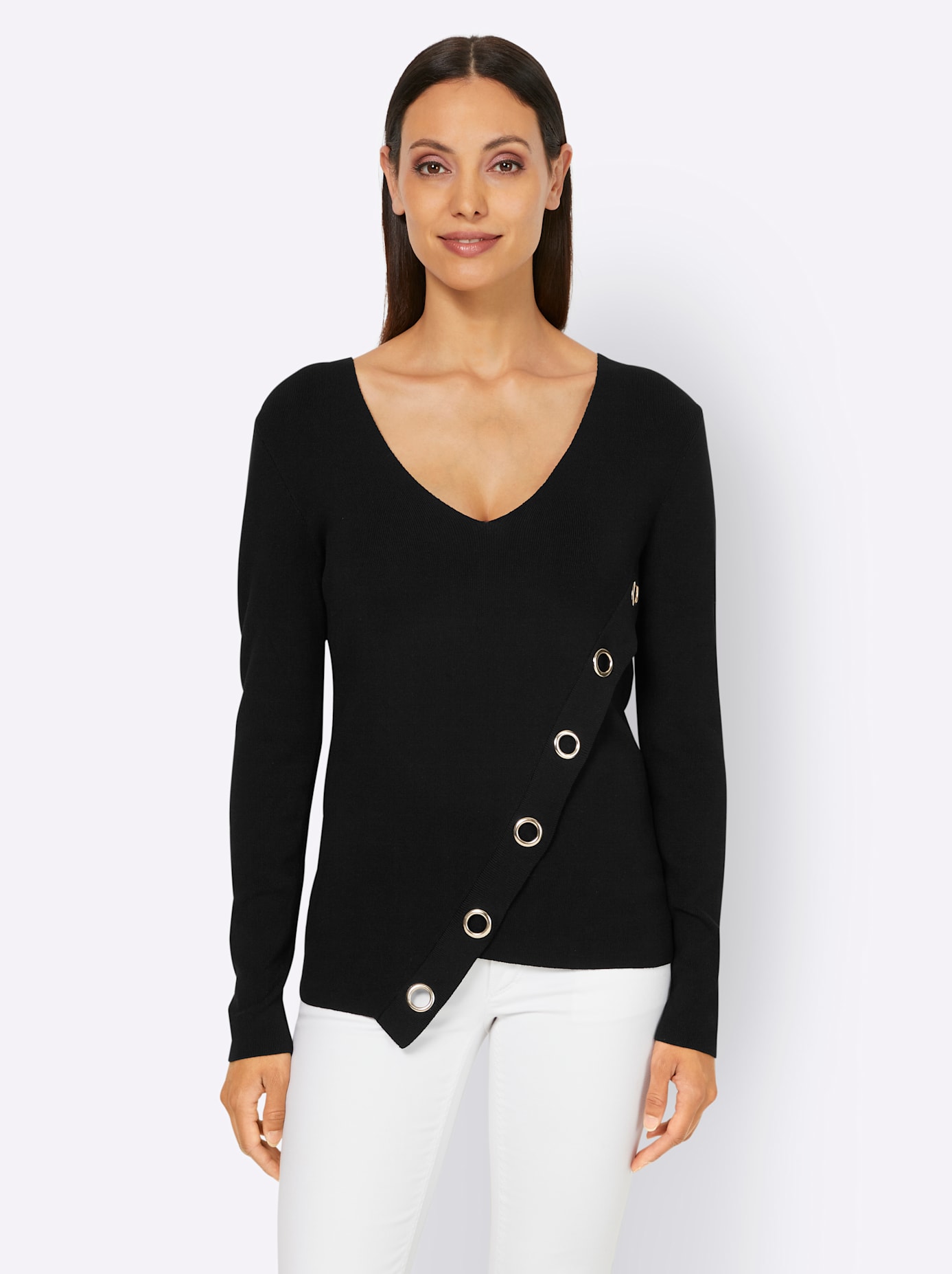 heine V-Ausschnitt-Pullover »Pullover« heine V-Ausschnitt-Pullover »Pullover« von heine