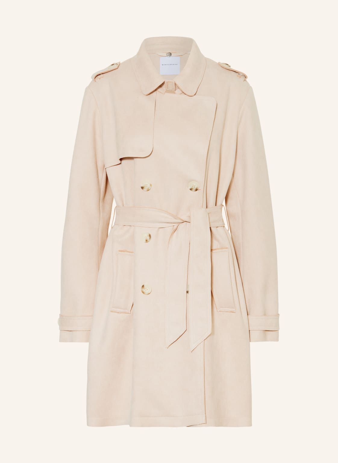 Rino & Pelle Trenchcoat Kyona beige von RINO & PELLE