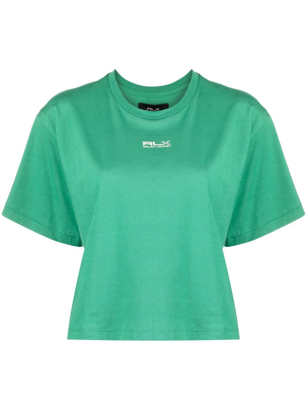 RLX Ralph Lauren logo-print cotton T-Shirt - Green von RLX Ralph Lauren