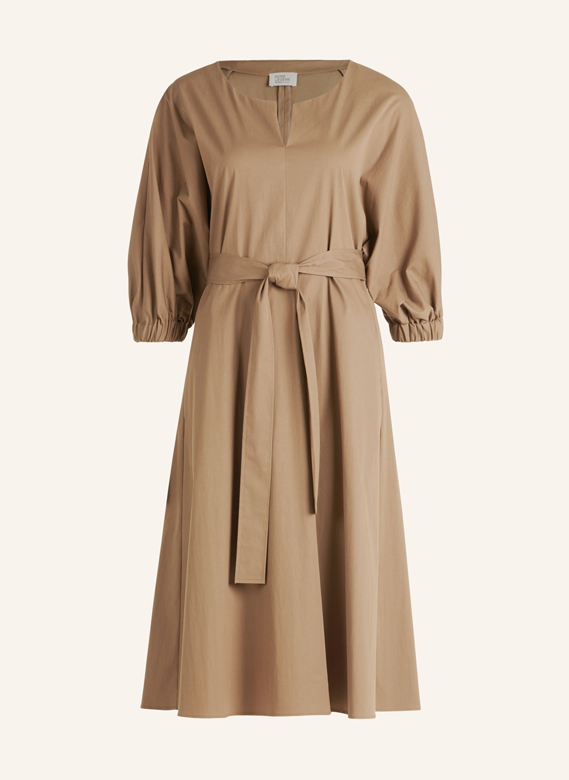 Robe Légère Kleid Mit 3/4-Arm braun von ROBE LÉGÈRE