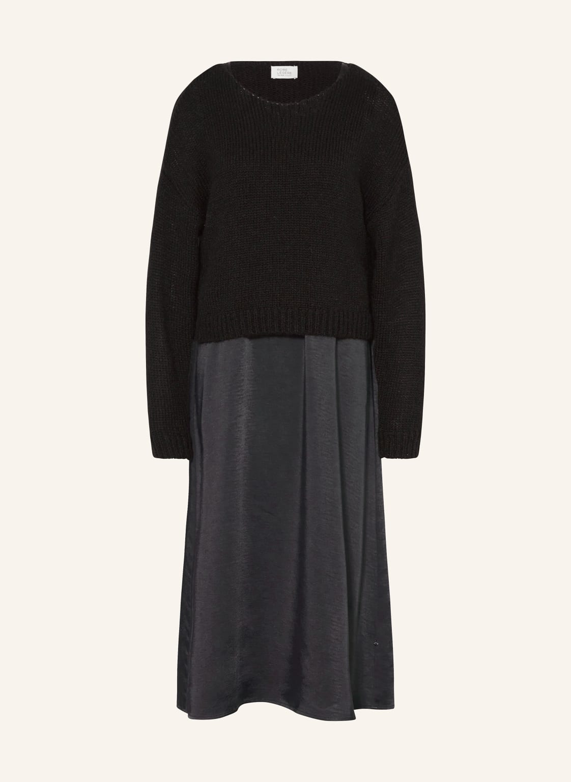 Robe Légère Set: Kleid Und Pullover schwarz von ROBE LÉGÈRE
