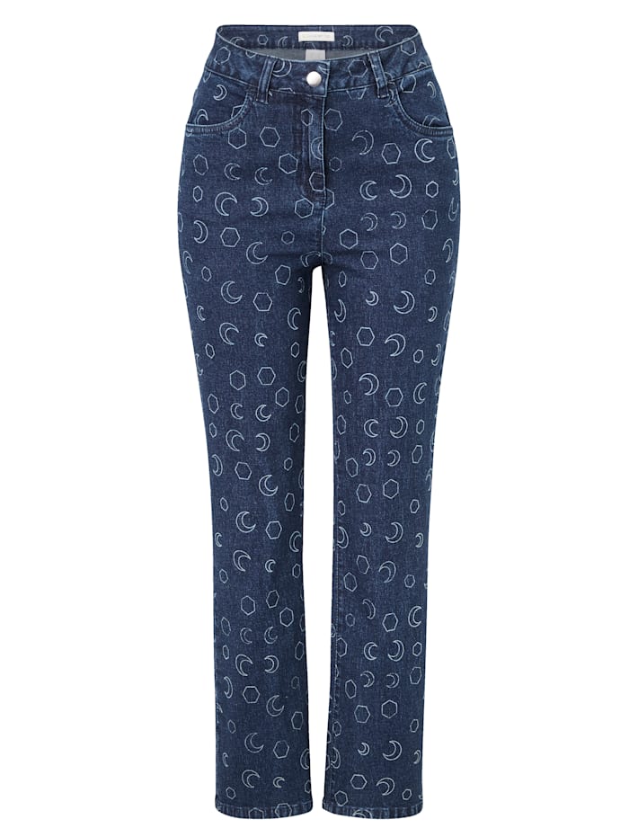Jeans mit Print ROCKGEWITTER Blau von ROCKGEWITTER
