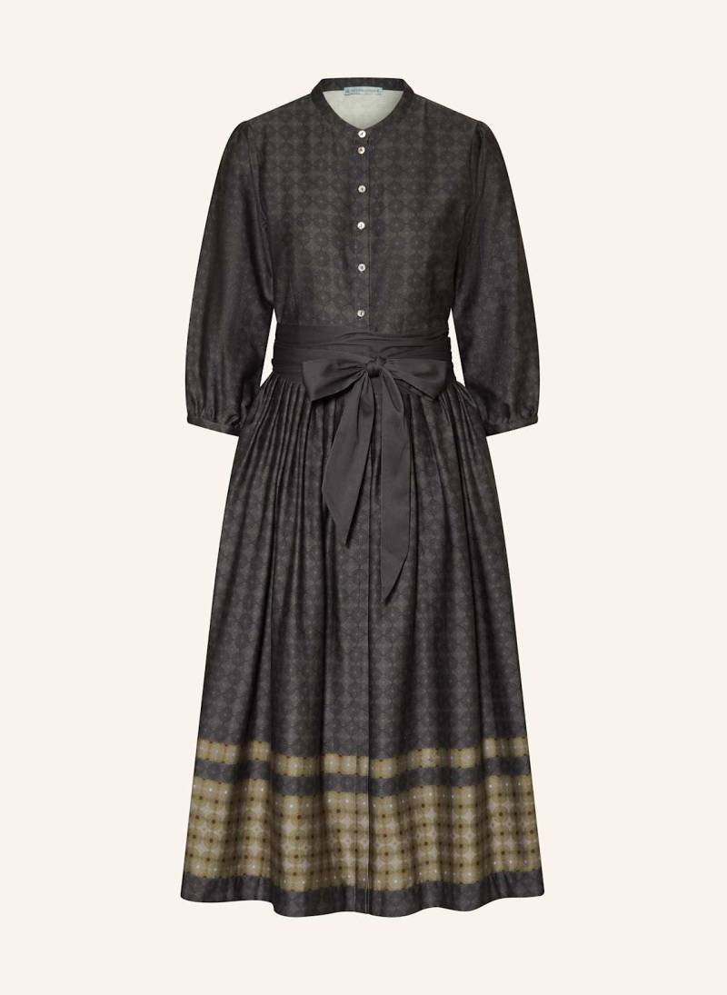 Rockmacherin Trachtenkleid Elena Mit 3/4-Arm grau von ROCKMACHERIN