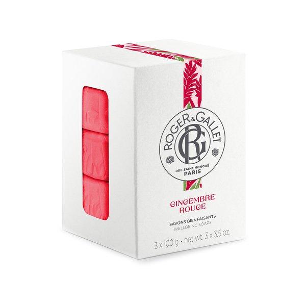 Gingembre Rouge Box Mit 3 Wohlfühl-seifen Unisex  Set von ROGER & GALLET