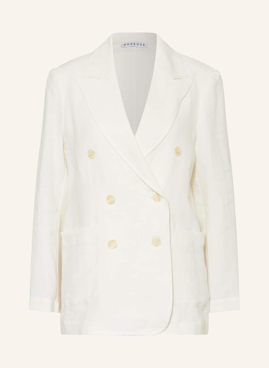 rosso35 Leinenblazer weiss rosso35 Leinenblazer weiss von ROSSO35