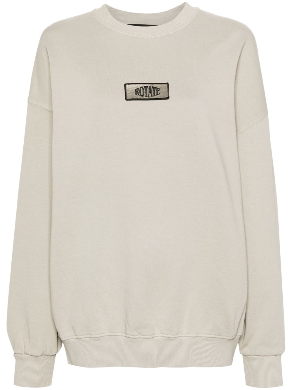 ROTATE BIRGER CHRISTENSEN Enzyme graphic-printed sweatshirt - Grey von ROTATE BIRGER CHRISTENSEN