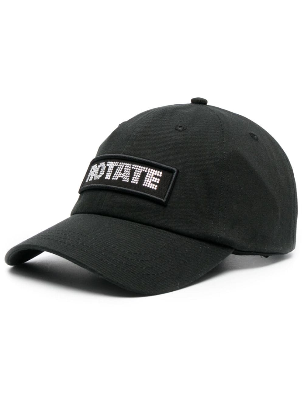 ROTATE crystal-embellished logo baseball cap - Black von ROTATE