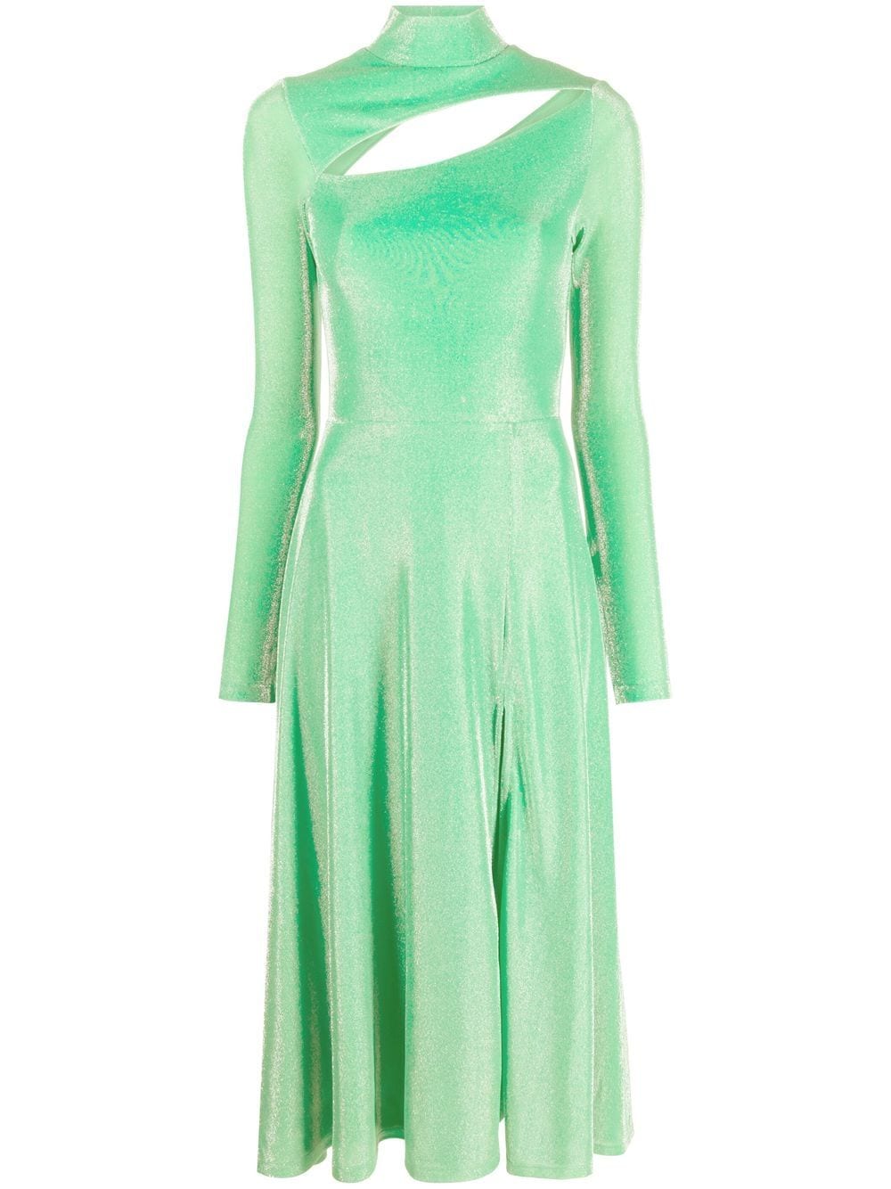 ROTATE BIRGER CHRISTENSEN cut-out midi dress - Green von ROTATE BIRGER CHRISTENSEN