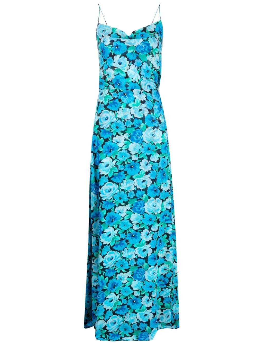 ROTATE BIRGER CHRISTENSEN floral-print maxi dress - Blue von ROTATE BIRGER CHRISTENSEN