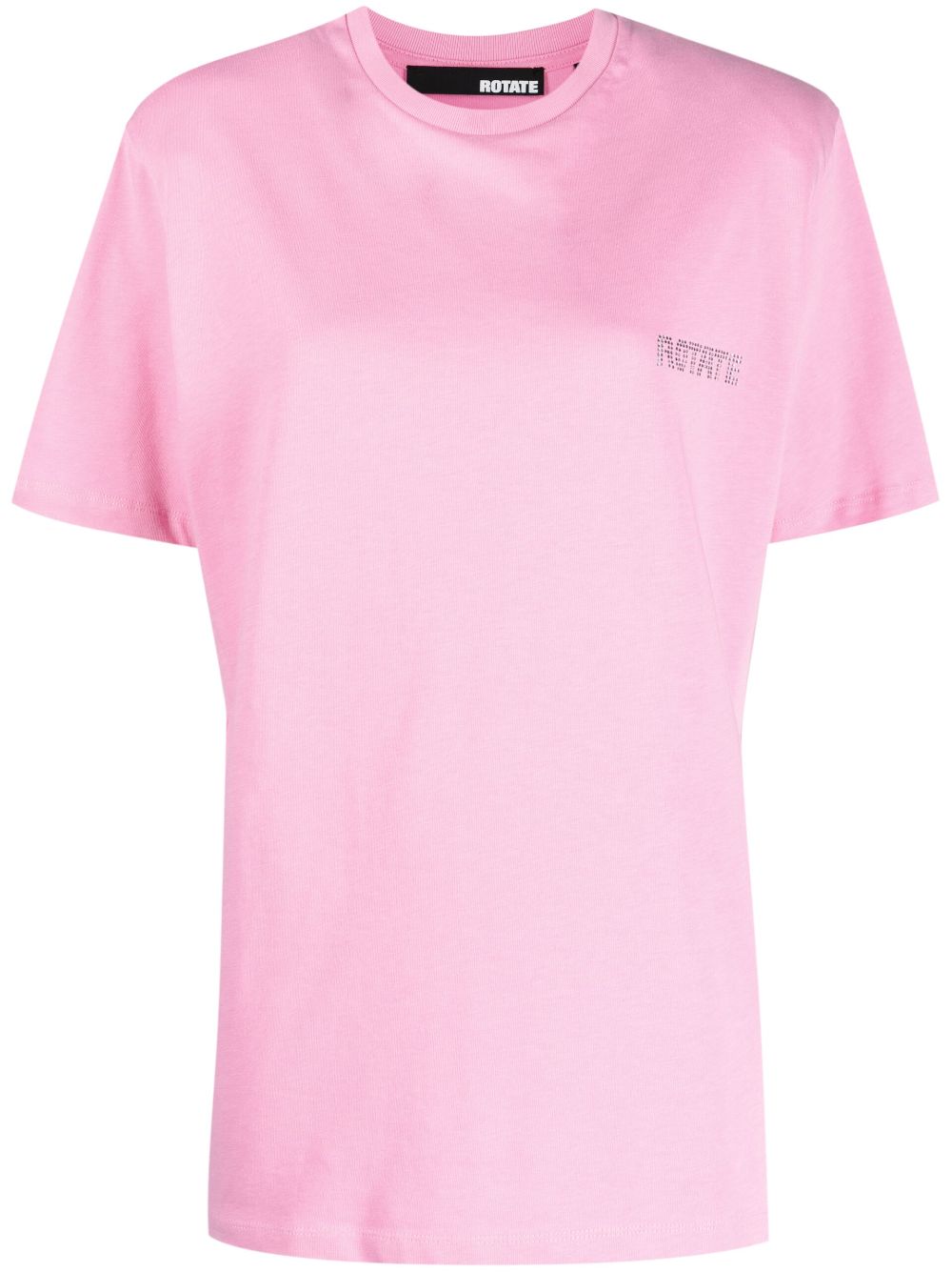 ROTATE BIRGER CHRISTENSEN logo-print T-shirt - Pink von ROTATE BIRGER CHRISTENSEN