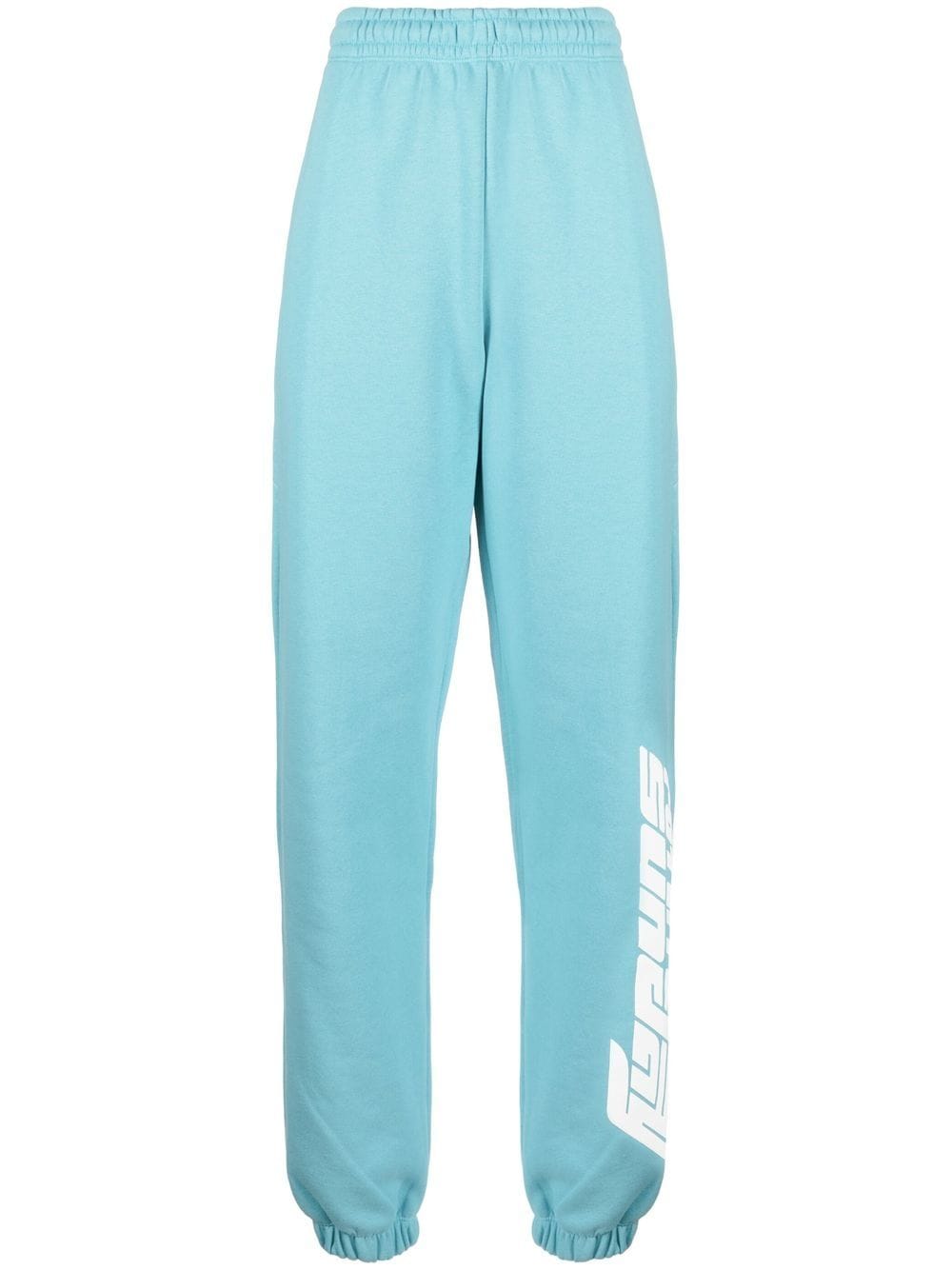 ROTATE BIRGER CHRISTENSEN logo-print track pants - Blue von ROTATE BIRGER CHRISTENSEN