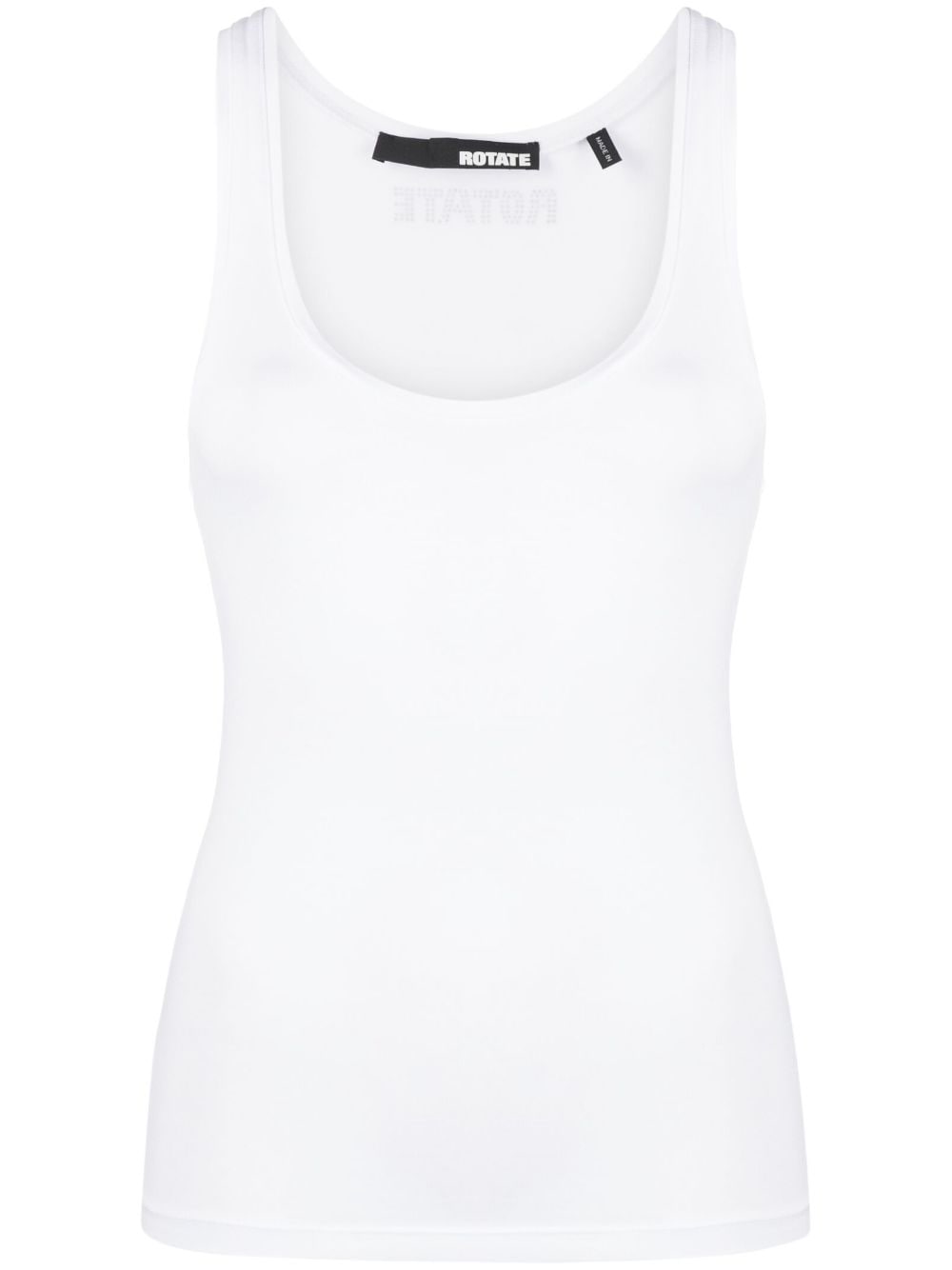 ROTATE BIRGER CHRISTENSEN scoop-neck tank top - White von ROTATE BIRGER CHRISTENSEN