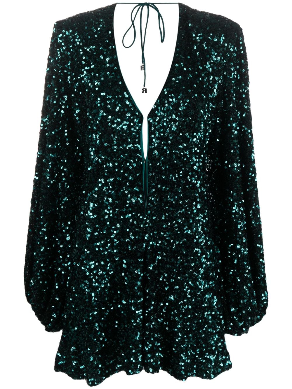 ROTATE BIRGER CHRISTENSEN sequin-embellished mini dress - Green von ROTATE BIRGER CHRISTENSEN