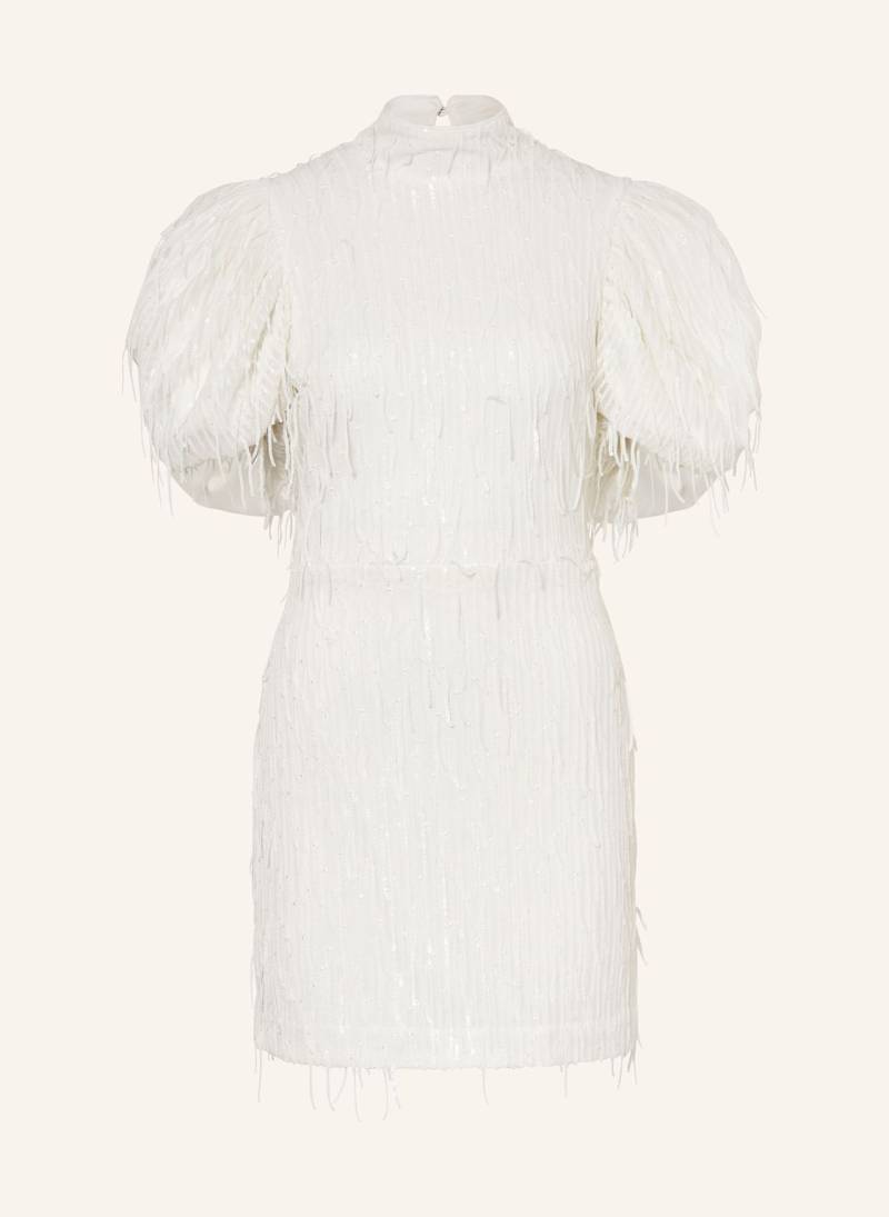 Rotate Cocktailkleid Mit Cut-Out Und Pailletten weiss von ROTATE