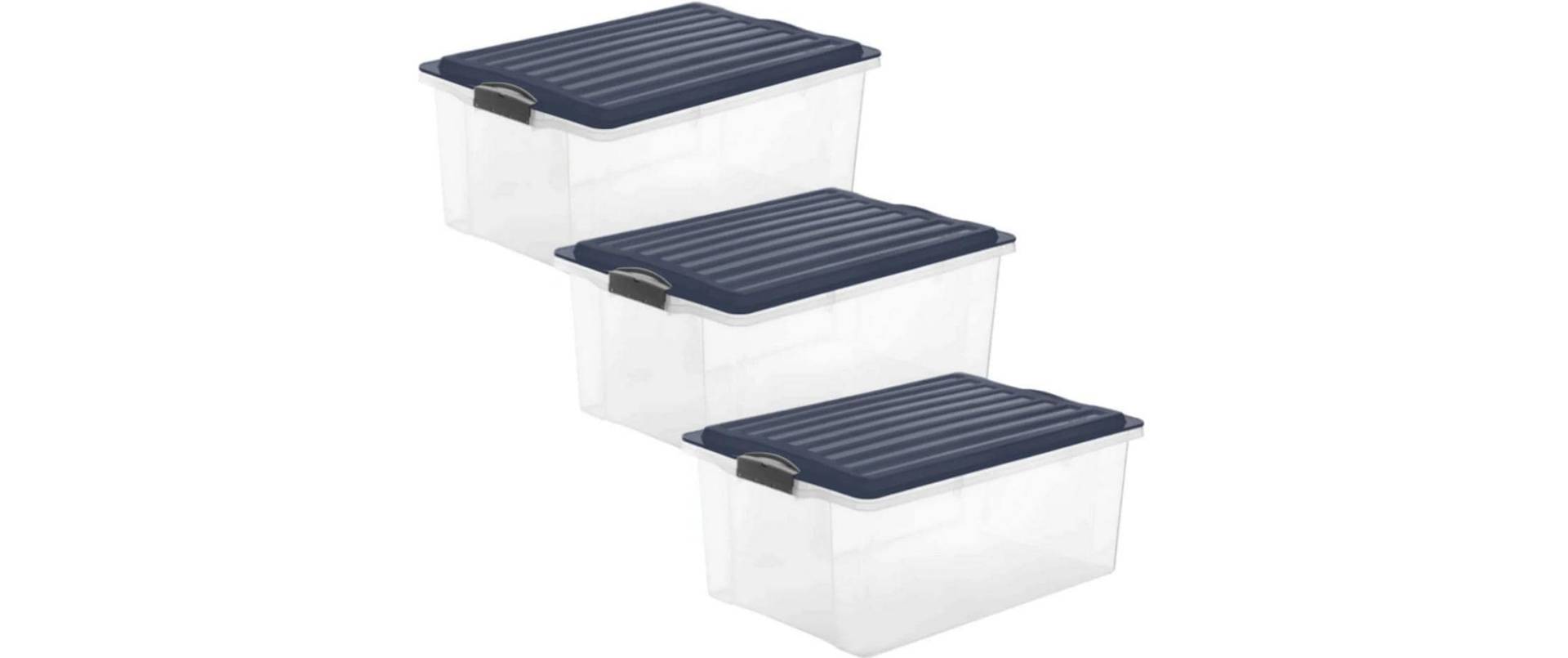 ROTHO Aufbewahrungsbox »COMPACT, 3 tlg.«, (3 St.) ROTHO Aufbewahrungsbox »COMPACT, 3 tlg.«, (3 St.) von ROTHO
