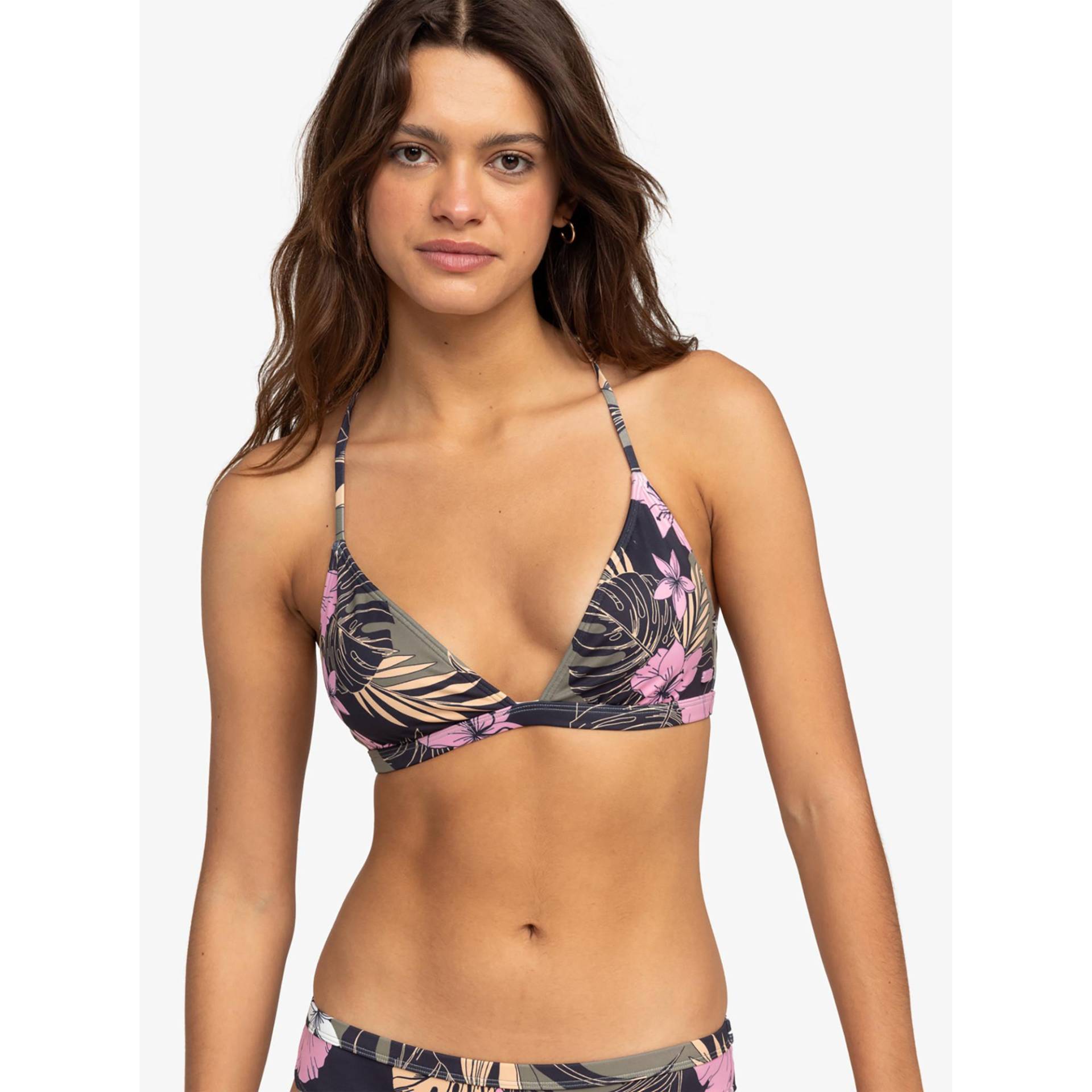 Bikini Oberteil, Sport Unisex Olivegrün S von ROXY