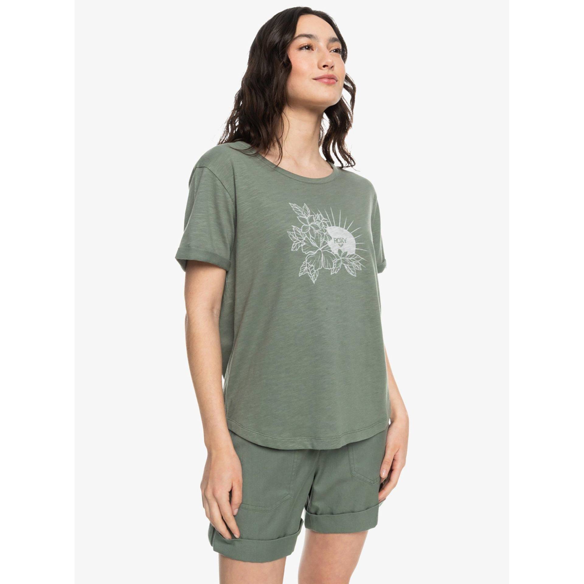 T-shirt Damen Olivegrün S von ROXY