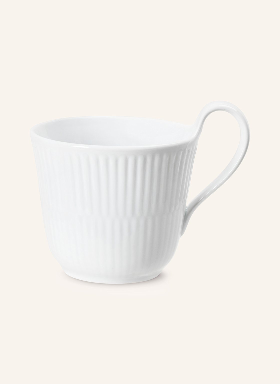 Royal Copenhagen Henkelbecher White Fluted weiss Royal Copenhagen Henkelbecher White Fluted weiss von ROYAL COPENHAGEN