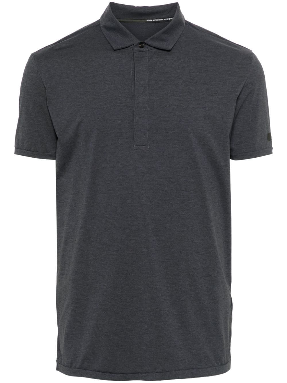 RRD Summer Smart logo-appliqué polo shirt - Grey von RRD