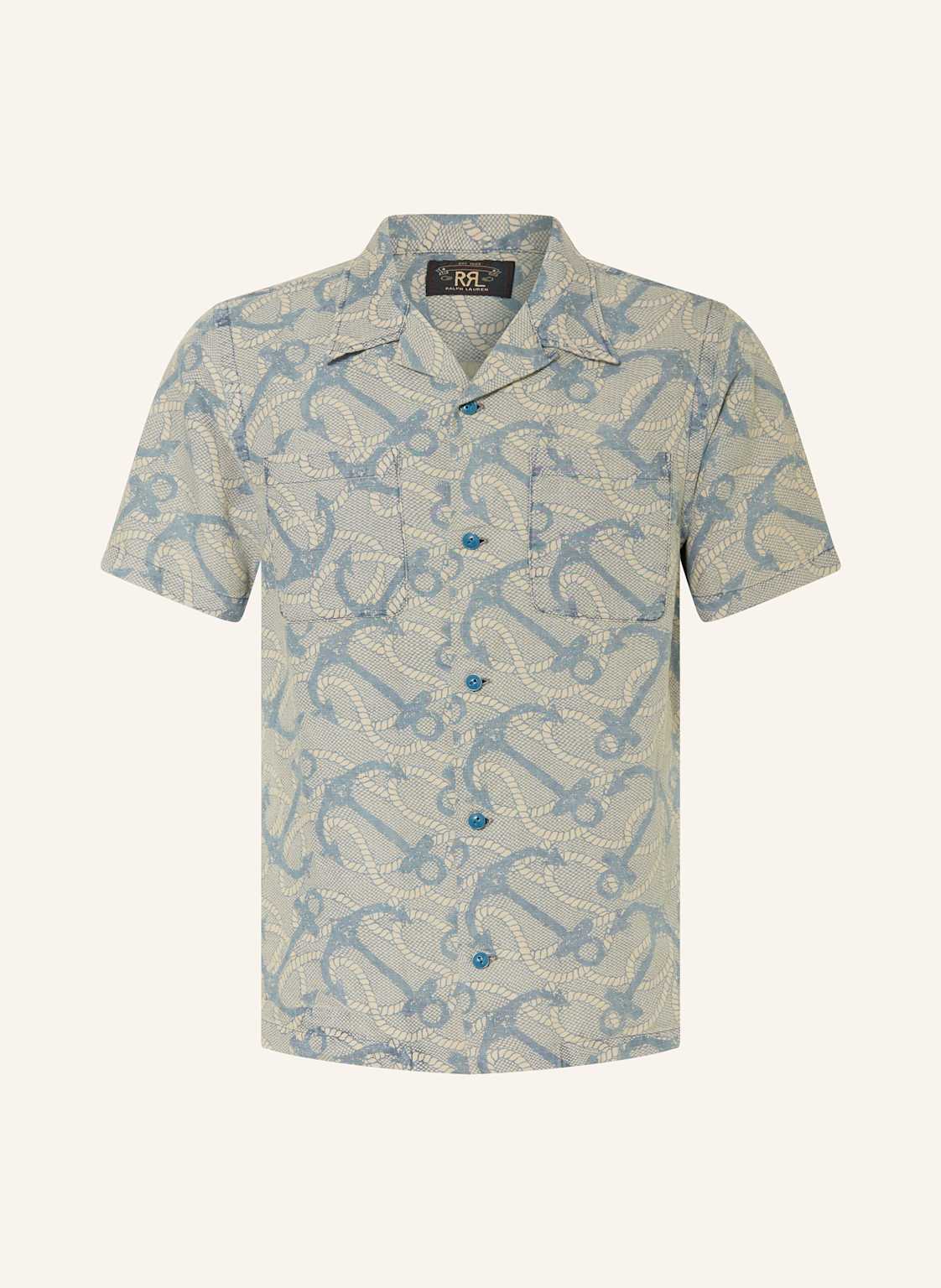 Rrl Resorthemd Relaxed Fit Aus Leinen blau Rrl Resorthemd Relaxed Fit Aus Leinen blau von RRL