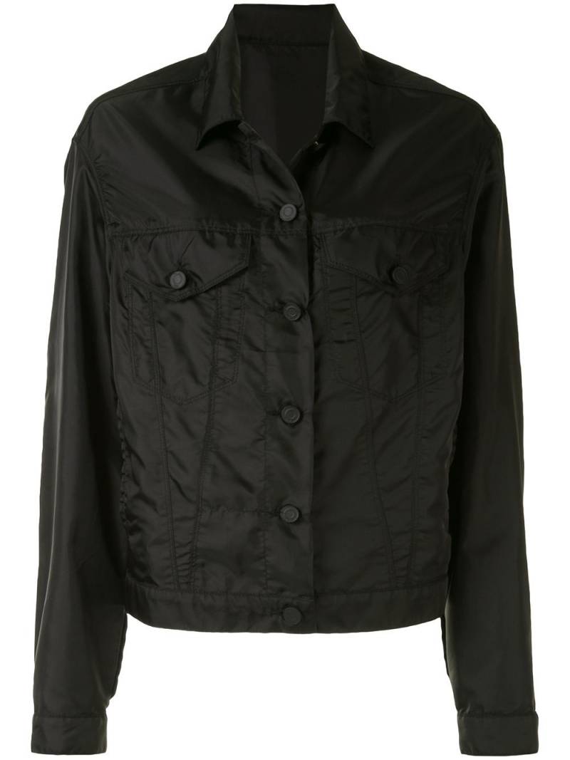 RTA Erika buttoned boyfriend jacket - Black von RTA