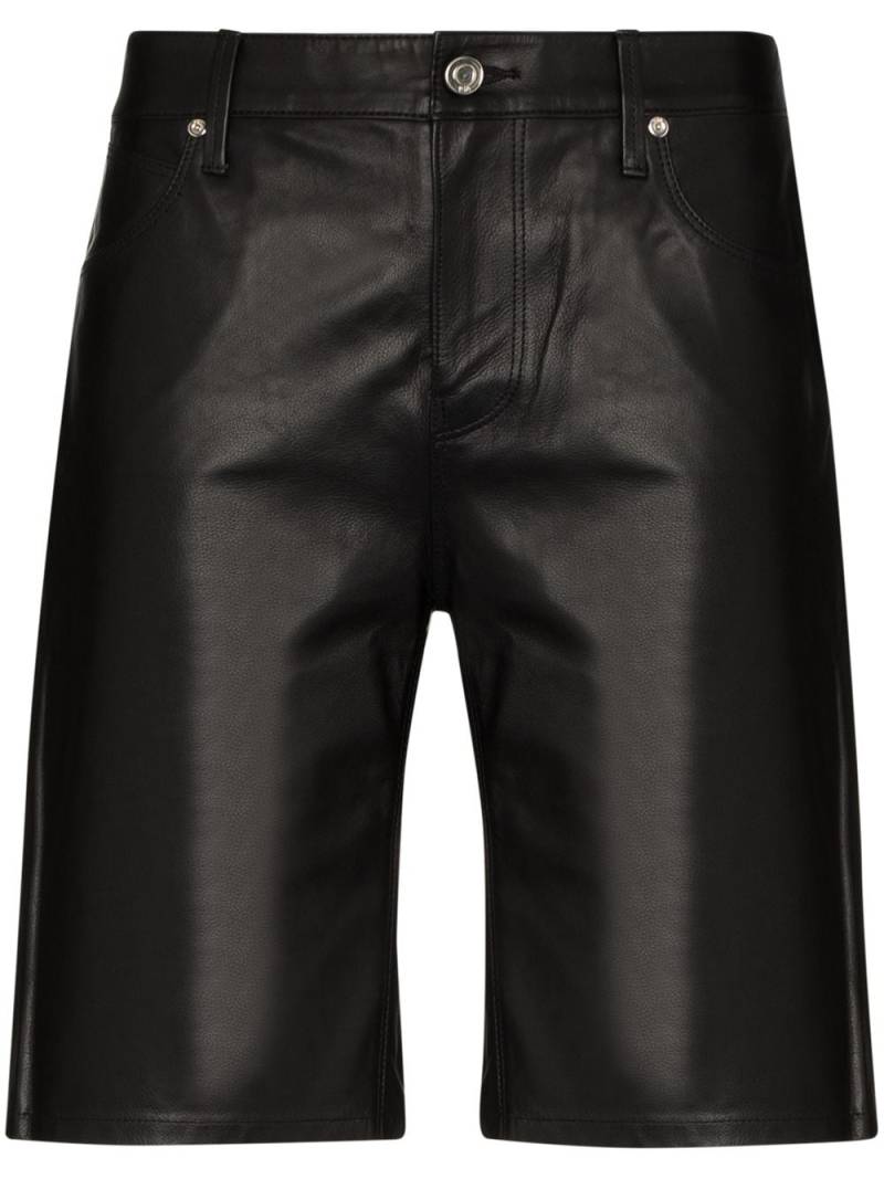 RTA Jami knee-length shorts - Black von RTA