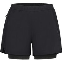 RUKKA Damen 2in1 Laufshort Makela schwarz | 36 von RUKKA