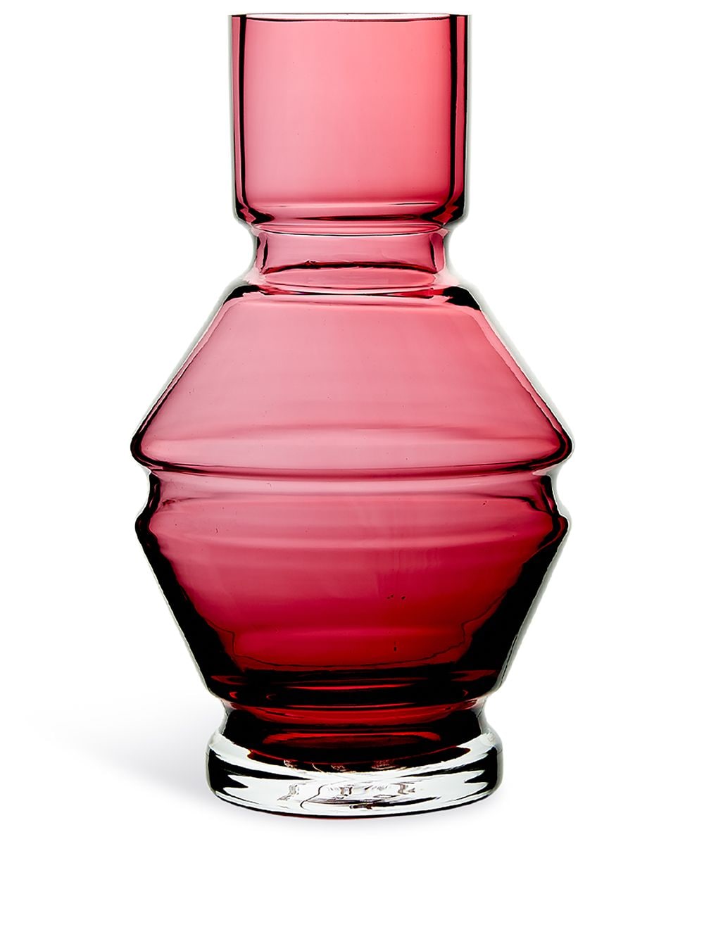 raawii Relæ glass vase (18cm) - Red