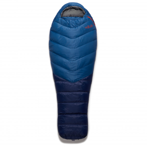 Rab - Alpine 400 - Daunenschlafsack Gr bis 185 cm Körperlänge;bis 200 cm Körperlänge blau von Rab