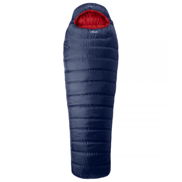 Rab - Ascent 400 - Daunenschlafsack Gr bis 185 cm Körperlänge blau von Rab