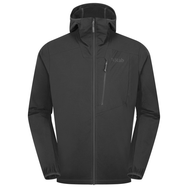 Rab - Borealis Alpine Hoody - Softshelljacke Gr M grau/schwarz von Rab