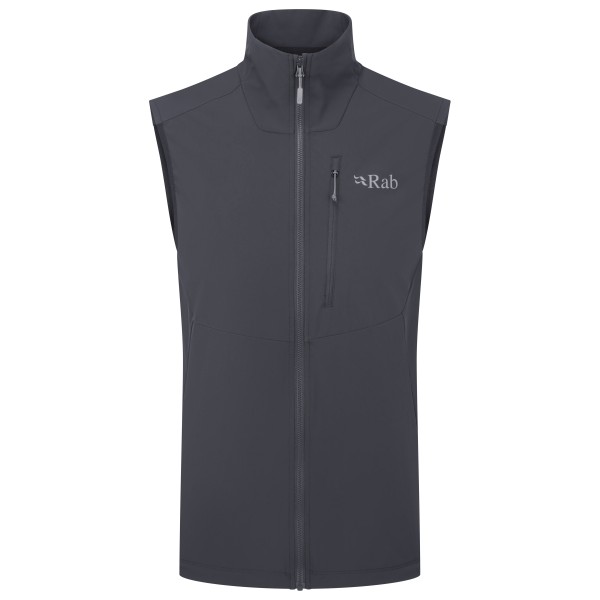 Rab - Borealis Vest - Softshellgilet Gr L grau von Rab