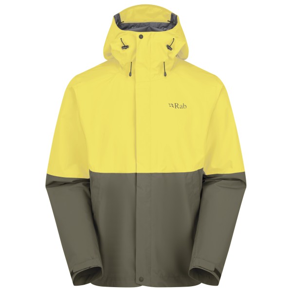 Rab - Downpour Jacket - Regenjacke Gr XXL gelb Rab - Downpour Jacket - Regenjacke Gr XXL gelb von Rab