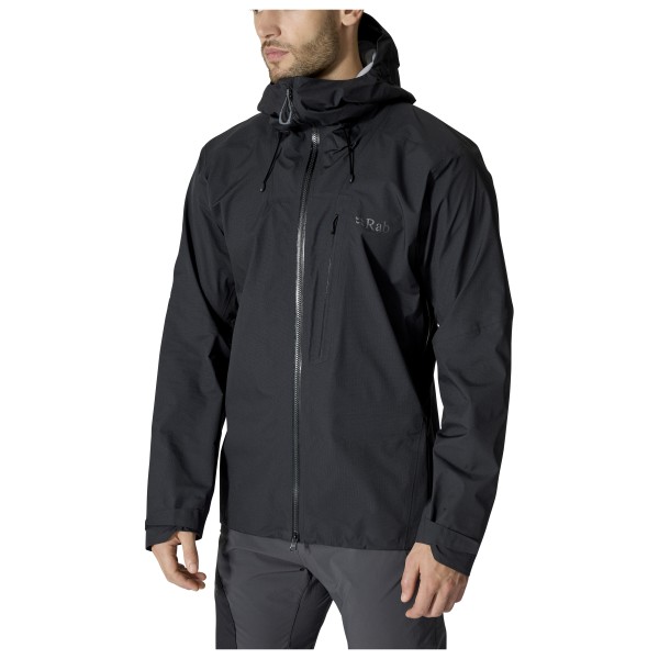 Rab - Firewall Alpine Jacket - Regenjacke Gr XXL schwarz von Rab